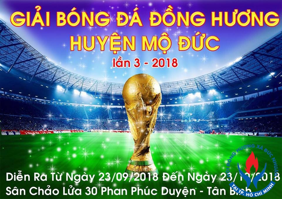 Giải bóng đá hội đồng hương Mộ Đức lần 3