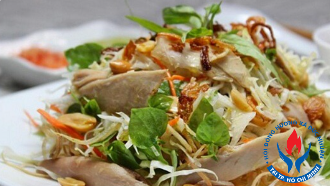 Món gỏi gà 9 vị Đặng Dân