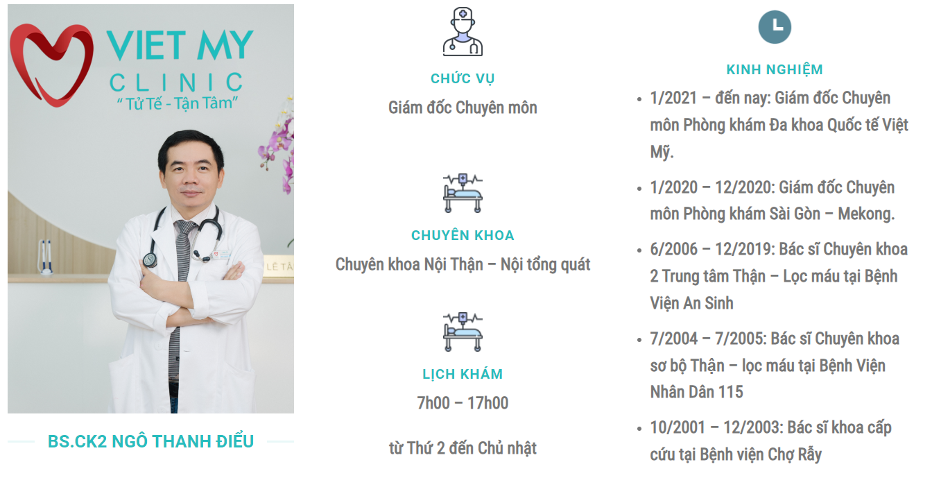 BÁC SĨ NGÔ THANH ĐIỂU