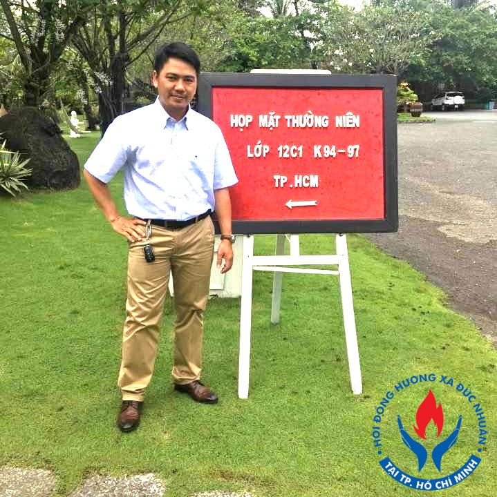 Anh Huỳnh Tấn Đạt, chủ sở hữu của hiệu vàng Kim Phát Duy 5 - Nhà tài trợ chính website HDH Đức Nhuận 2023-2024