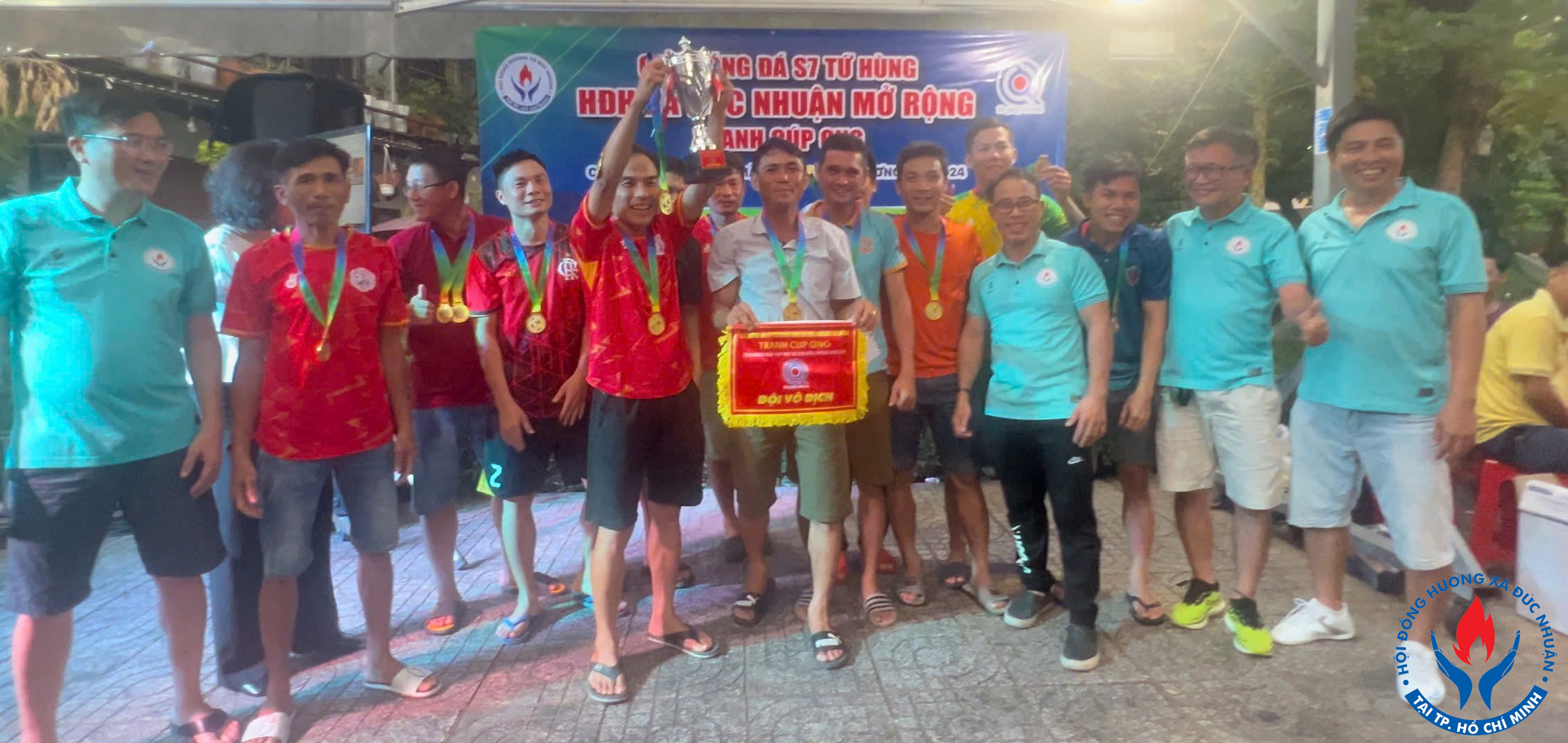 Đội Lão Tướng HĐH Đức Chánh đoạt chức vô địch giải 2024.